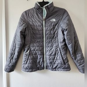 The North Face reversible Mossbud Swirl  insulated jacket